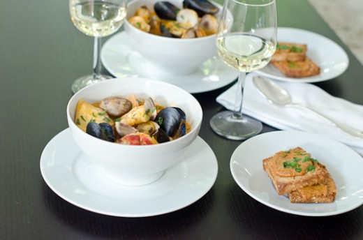 Mixed Seafood Bouillabaisse Recipe