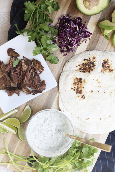 Slow Cooker Chipotle Short Rib Tacos | The Kitchenthusiast