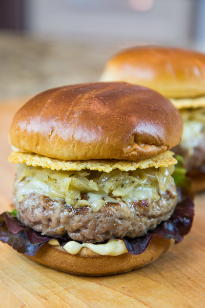 Veal French Onion Burger | The Kitchenthusiast