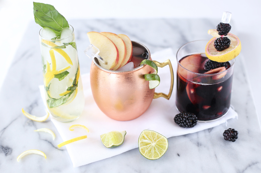 Fall Cocktails and Garnishes