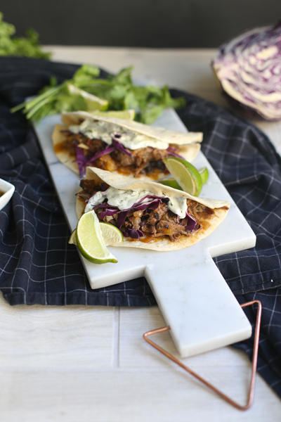 Slow Cooker Chipotle Short Rib Tacos | The Kitchenthusiast