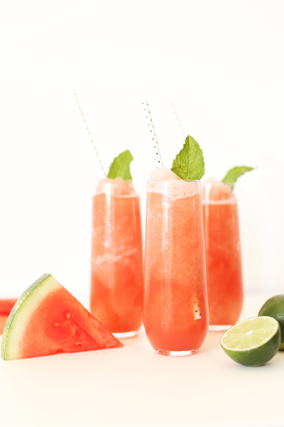 Watermelon + Cucumber Summer Slushie | The Kitchenthusiast