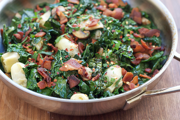 Warm Artichoke Salad