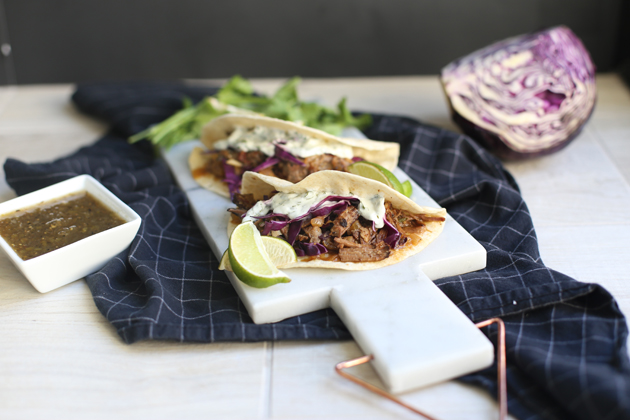 Slow Cooker Chipotle Short Rib Tacos