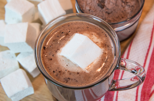 Hot Cocoa with Homemade Marshmallows