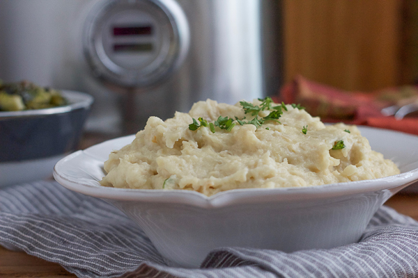 Mashed Potatoes with Cauliflower