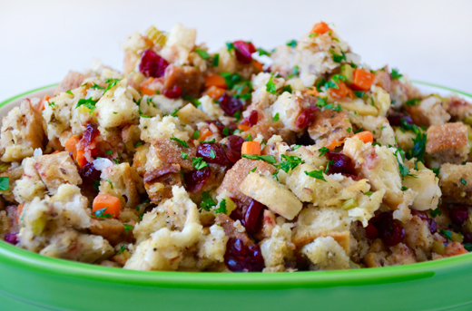 Multi-Cooker Thanksgiving Stuffing