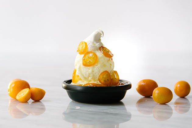 Olive Oil Ice Cream Sundaes