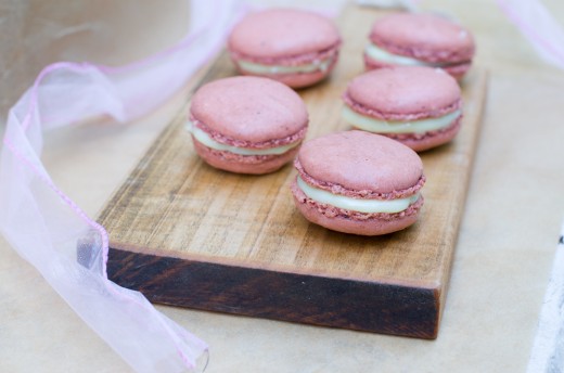 pink macaron