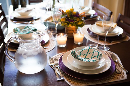 Preparing for a Dinner Party Entertaining