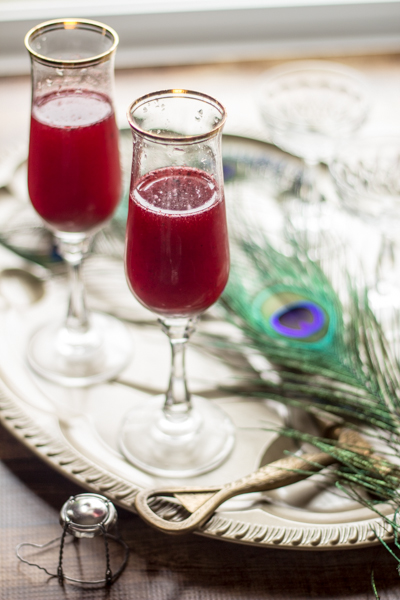 Blackberry-Cointreau Bellini Recipe