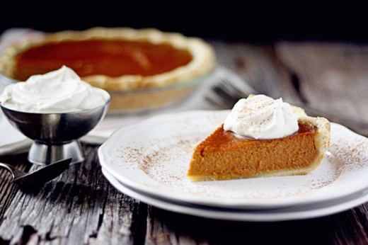 Sweet Potato Pie with Maple Bourbon Whipped Cream Recipe