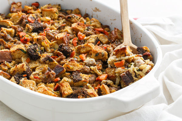 Italian Sausage & Caramelized Fennel Stuffing Recipe